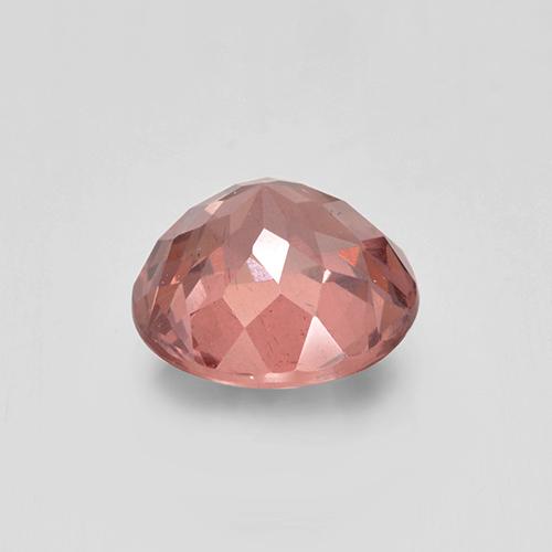 Grenat malaya rose naturelle coupe roude, 1,91 ct, VS