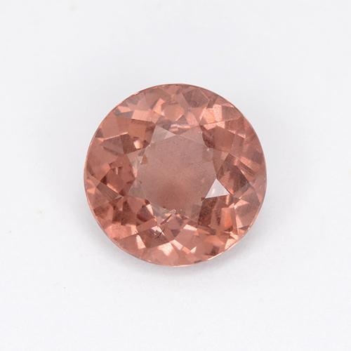 Grenat malaya rose naturelle coupe roude, 1,92 ct, VS