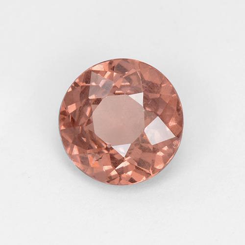 Grenat malaya rose naturelle coupe roude, 1,92 ct, VS