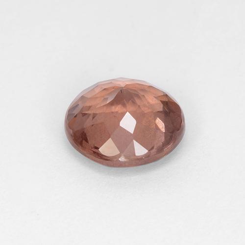 Grenat malaya rose naturelle coupe roude, 1,92 ct, VS