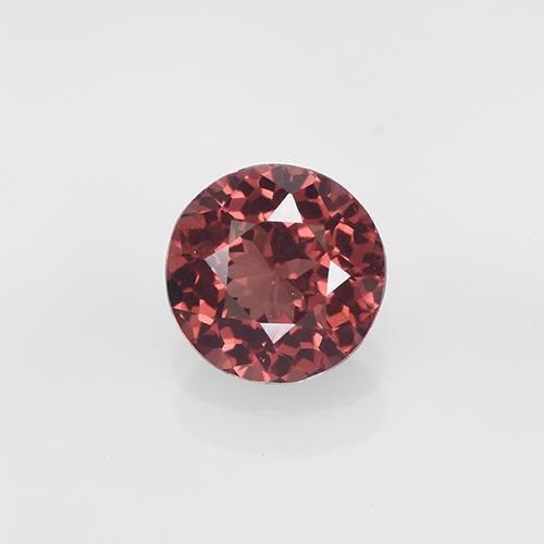 Grenat Malaya Rose naturelle Coupe roude, 1.11 ct, VVS-VS