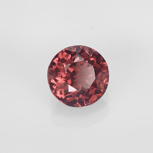 Grenat Malaya Rose naturelle Coupe roude, 1.11 ct, VVS-VS