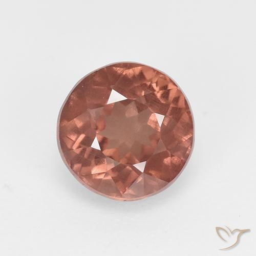 Grenat malaya rouge naturelle coupe roude, 1,81 ct, VS