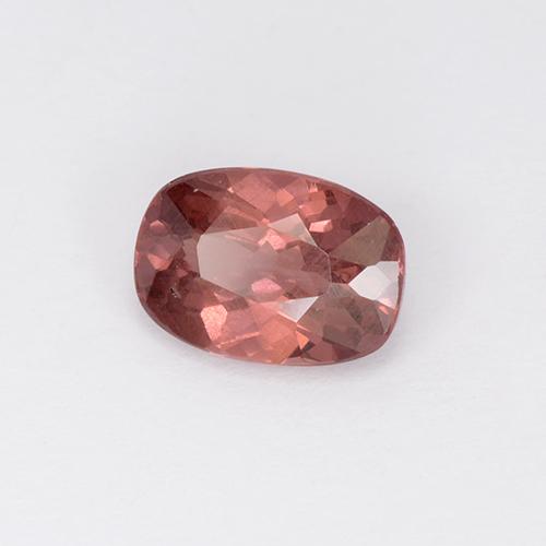 Grenat Malaya Rouge foncé naturelle Coupe coussin, 0.96 ct, VS