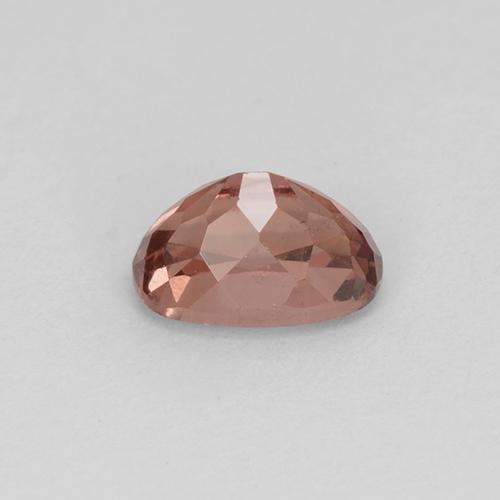 Grenat malaya rose naturelle coupe ovale, 0,78 ct, VS
