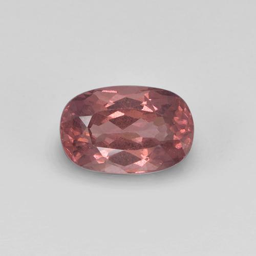 Grenat malaya rose naturelle coupe coussin, 0,76 ct, VS