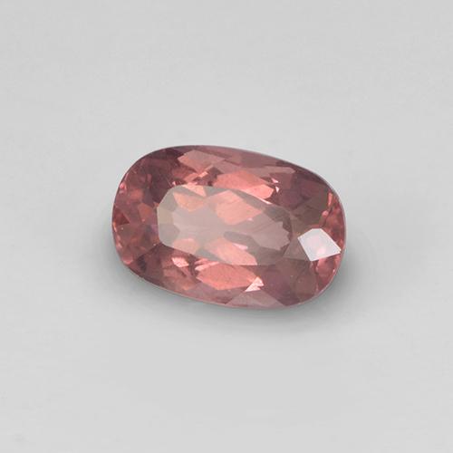 Grenat malaya rose naturelle coupe coussin, 0,76 ct, VS