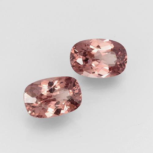 Achetez naturel 1,36ct rose grenat malaya gems, coupe coussin, en provenance tanzanie chez gemselect. en stock, livraison internationale!