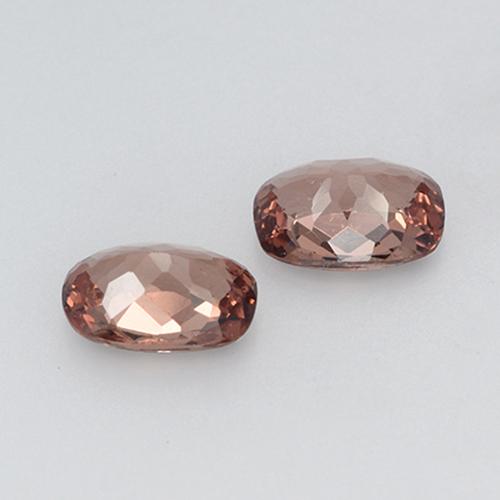 Achetez naturel 1.24ct Rose Grenat Malaya gems, Coupe coussin, En provenance Tanzanie chez GemSelect. En stock, livraison internationale!