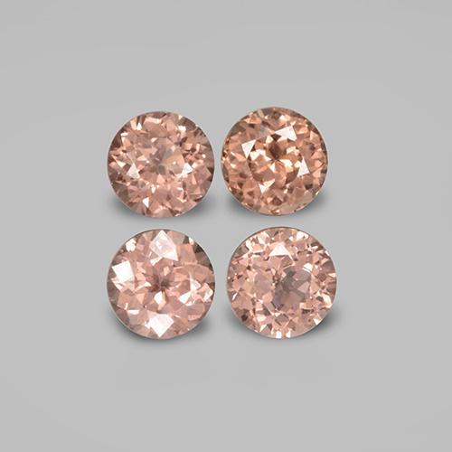 Achetez naturel 1,98ct orange grenat malaya gems, coupe roude, en provenance tanzanie chez gemselect. en stock, livraison internationale!