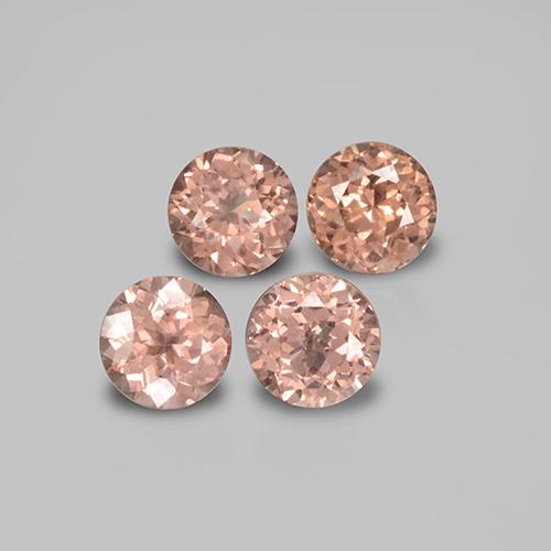 Achetez naturel 1,98ct orange grenat malaya gems, coupe roude, en provenance tanzanie chez gemselect. en stock, livraison internationale!