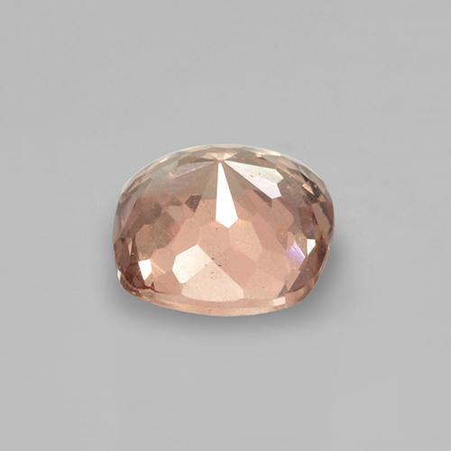 Grenat malaya rose naturelle coupe coussin, 0,49 ct, VS