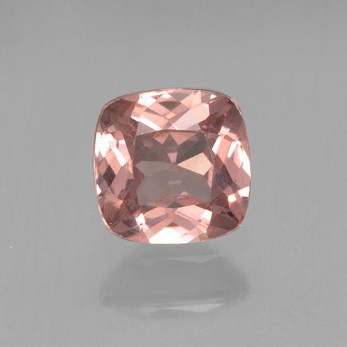 Grenat malaya rose naturelle coupe coussin, 0,56 ct, VS