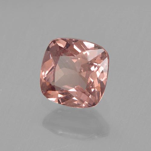 Grenat malaya rose naturelle coupe coussin, 0,56 ct, VS
