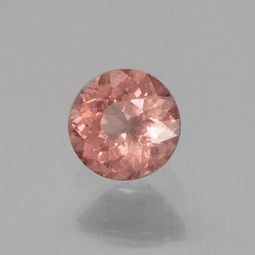 Grenat malaya rose naturelle coupe roude, 0,40 ct, VS