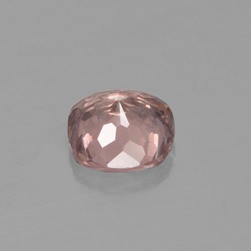 Grenat malaya rose naturelle coupe coussin, 0,56 ct, VS