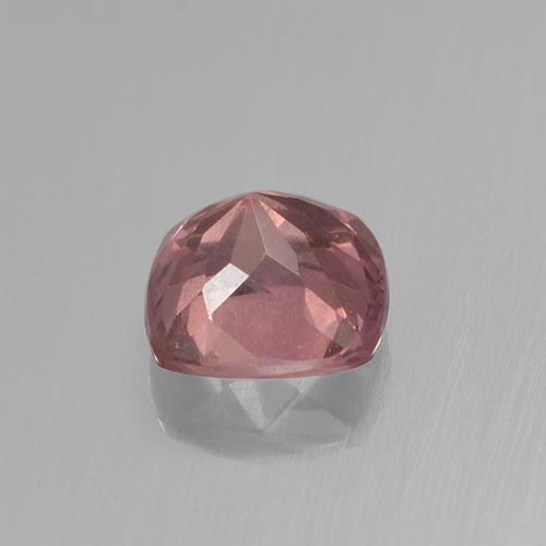 Grenat malaya rose naturelle coupe coussin, 0,59 ct, VS