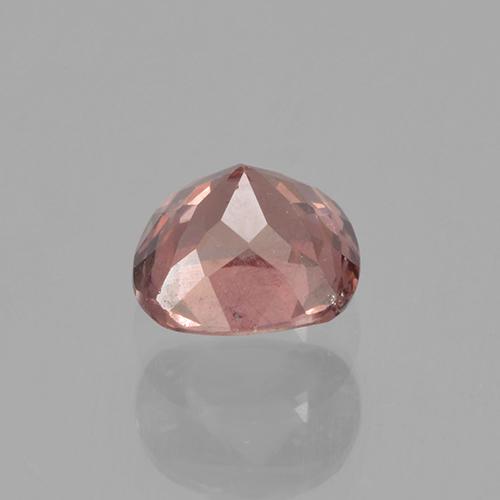 Grenat Malaya Rose rose profond naturelle Coupe coussin, 0.54 ct, VS