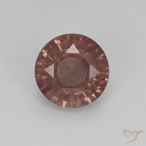 0.92ct Naturel Ton rose rosé Grenat Malaya, Tour, VS-SI