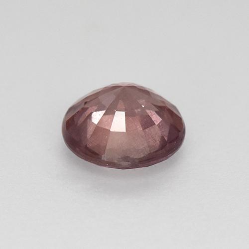 Grenat malaya rose naturelle coupe roude, 0,82 ct, VS