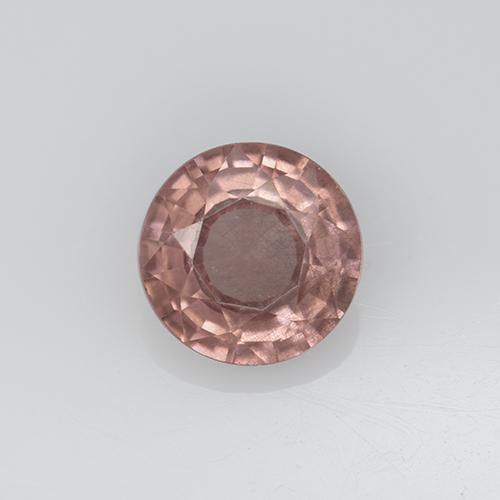 Grenat Malaya Bois de rose léger naturelle Coupe roude, 0.68 ct, VS