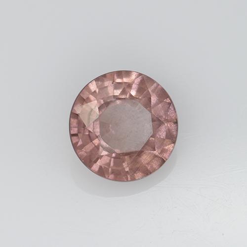Grenat Malaya Bois de rose léger naturelle Coupe roude, 0.68 ct, VS