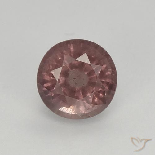 0.96ct Naturel Rouge grisâtre Grenat Malaya, Tour, VS