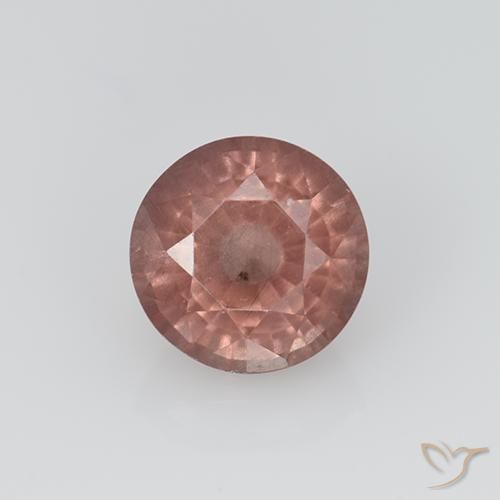 1.11ct Naturel Rose clair Grenat Malaya, Tour, VS
