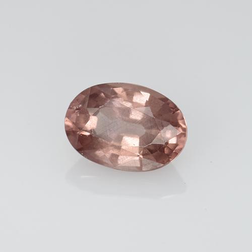 Grenat Malaya Bois de rose léger naturelle Coupe ovale, 0.57 ct, VS-SI