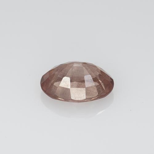 Grenat Malaya Bois de rose léger naturelle Coupe ovale, 0.57 ct, VS-SI