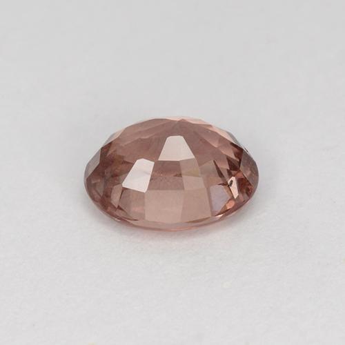 Grenat Malaya Rose moyen naturelle Coupe ovale, 0.88 ct, VVS-VS