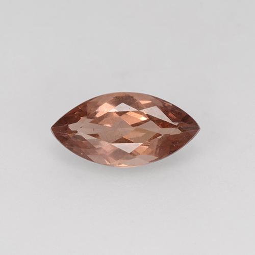 Grenat malaya marron naturelle marquise, 1,28 ct, VVS-VS
