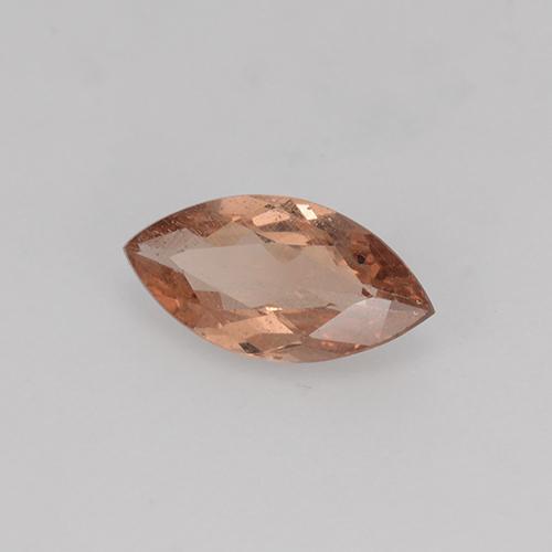 Grenat Malaya Rose pamplemousse naturelle Marquise, 0.79 ct, VS