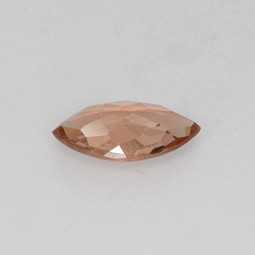 Grenat Malaya Rose pamplemousse naturelle Marquise, 0.79 ct, VS
