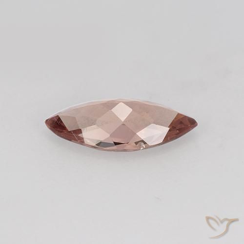 Grenat Malaya Rouge moyen naturelle Marquise, 0.92 ct, VVS-VS