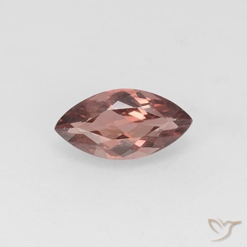 1.14ct Naturel Rouge moyen Grenat Malaya, Marquise, VVS-VS