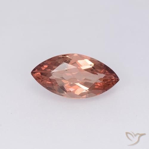 1.25ct Naturel Rouge chaud Grenat Malaya, Marquise, VS