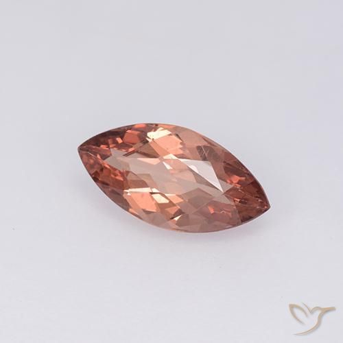 Grenat Malaya Rouge chaud naturelle Marquise, 1.25 ct, VS