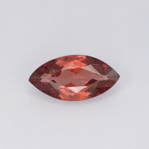 Grenat malaya rouge naturelle marquise, 1,27 ct, VS