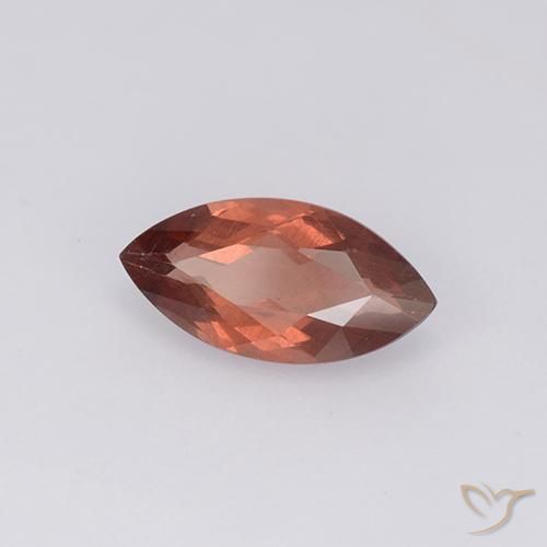 Grenat Malaya Rouge foncé naturelle Marquise, 1.26 ct, VS