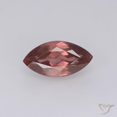Grenat malaya rose naturelle marquise, 1,71 ct, VVS-VS