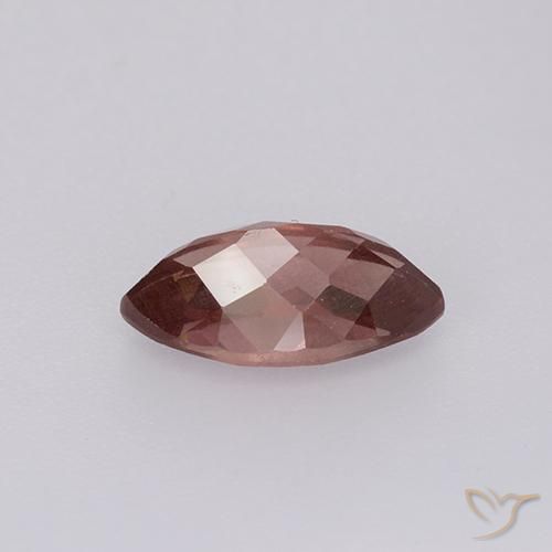 Grenat malaya rose naturelle marquise, 1,71 ct, VVS-VS