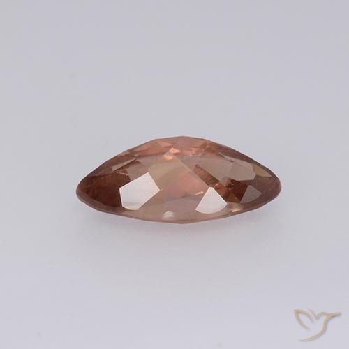 Grenat malaya rouge chaud naturelle marquise, 1,48 ct, VS