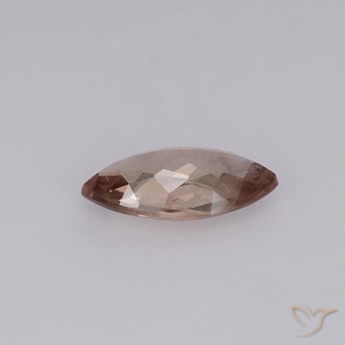 Grenat Malaya Rouge moyen naturelle Marquise, 0.87 ct, VS