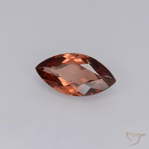 Grenat Malaya Rouge cramoisi naturelle Marquise, 0.95 ct, VS