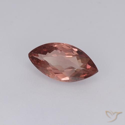 Grenat Malaya Rose moyen naturelle Marquise, 1.37 ct, VS
