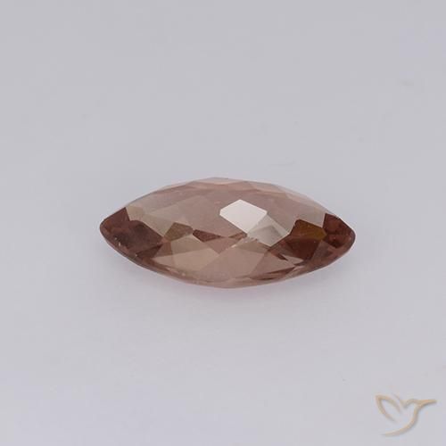 Grenat Malaya Rose moyen naturelle Marquise, 1.37 ct, VS