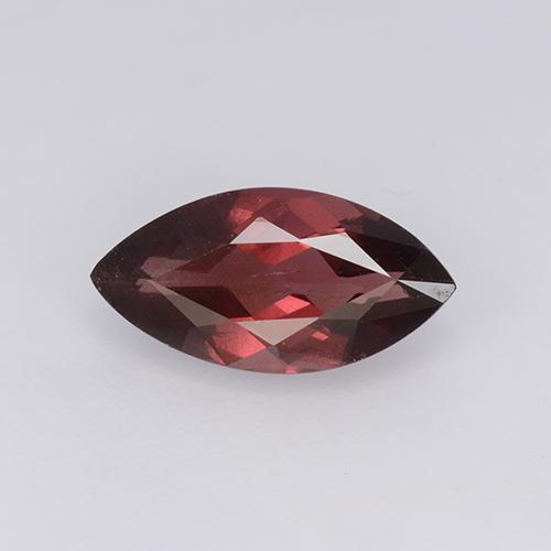 Grenat malaya rouge naturelle marquise, 2,39 ct, VS