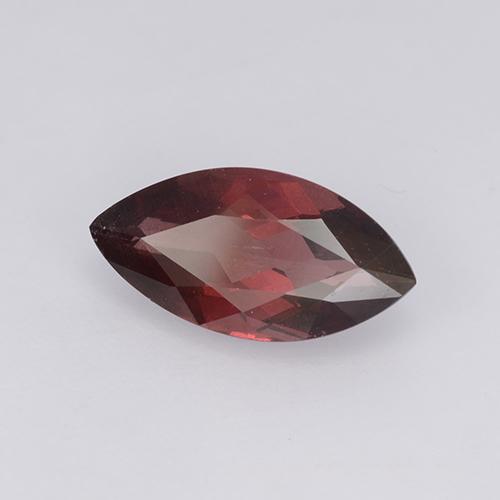 Grenat malaya rouge naturelle marquise, 2,39 ct, VS