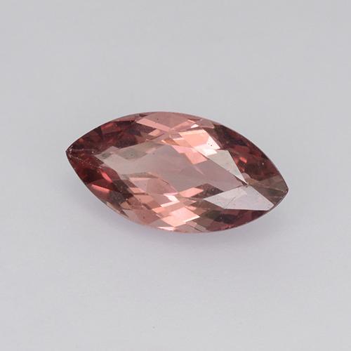 Grenat malaya rose naturelle marquise, 1,41 ct, VVS-VS